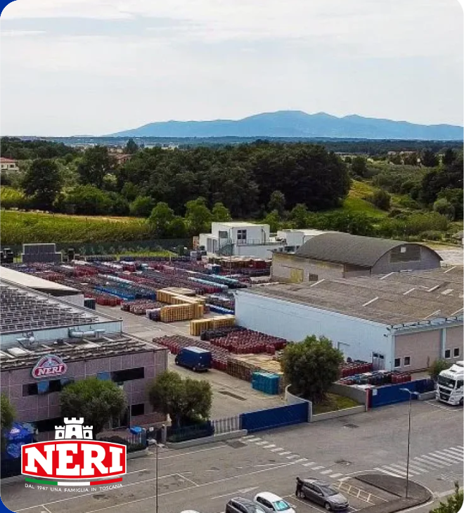 Stabilimento Neri con area di carico e scarico
